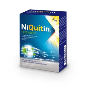 Niquitin Freshmint 4 mg léčivá žvýkací guma 100 ks