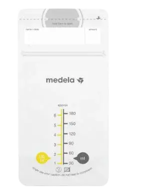 MEDELA Vrecká na skladovanie materského mlieka 25 x 180 ml