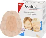 3M FUTURO Opticlude Mini Junior Očná náplasť 5 x 6 cm, ortoptická, na liečbu strabizmu 20 ks