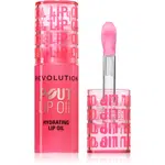 Makeup Revolution Pout Lip olej na pery s hydratačným účinkom odtieň Watermelon Pink 3 ml