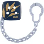 Canpol babies Gold Soothers Holder retiazka na cumlík Blue 1 ks