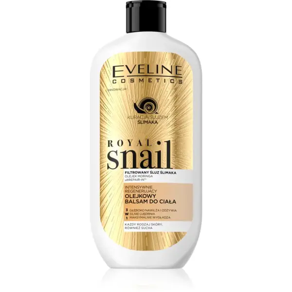 Eveline Cosmetics Royal Snail intenzívne hydratačný telový balzam 350 ml