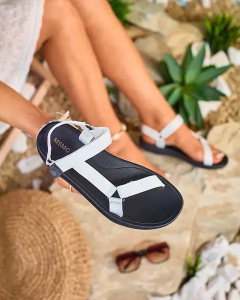 Resti White women's Tatagse sports sandals