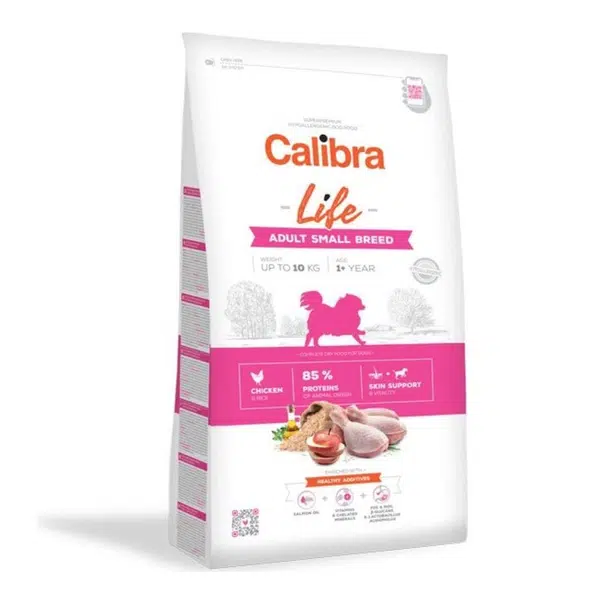 Calibra Dog Life Adult Small Breed Chicken 6 kg | Granule pre psov