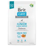 Brit Care Dog Grain-free Junior Large Breed Salmon 3 kg | Granule pre psov