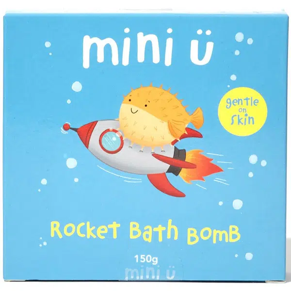 Mini-U Bath Bomb Rocket bomba do kúpeľa 150 g