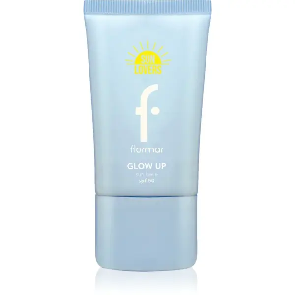 flormar Glow Up Sun Base SPF 50 hydratačná podkladová báza pod make-up pre rozjasnenie pleti SPF 50 40 ml