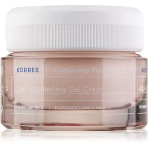 Korres Wild Rose hydratačný gélový krém pre rozjasnenie pleti 40 ml