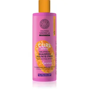 Natura Siberica Oblepikha Siberica Curl Control proteínový šampón pre kučeravé vlasy bez sulfátov 400 ml