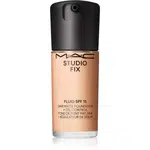 MAC Cosmetics Studio Fix Fluid SPF 15 24HR Matte Foundation + Oil Control zmatňujúci make-up SPF 15 odtieň NW13 30 ml