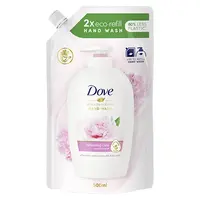 DOVE Renewing Care Peony & Rose, Náhradná náplň do tekutého mydla 500 ml
