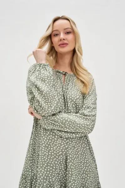 Marisse Women's Dress L-Su-4608 Olive