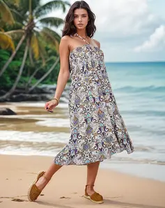 Resti Women's midi dress with print