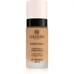Collistar Impeccabile Long Wear Foundation dlhotrvajúci make-up SPF 15 5N Amber 30 ml
