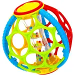 Bam-Bam Rattle Silicone Bamboo Puzzle aktivity hračka s hrkálkou 6m+ 1 ks