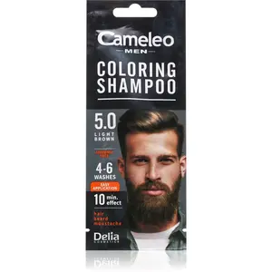 Delia Cosmetics Cameleo Coloring Shampoo tónovací šampón na vlasy pre mužov 15 ml