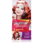 Delia Cosmetics Cameleo Coloring Shampoo tónovací šampón na vlasy odtieň 7.4 Copper Red 40 ml