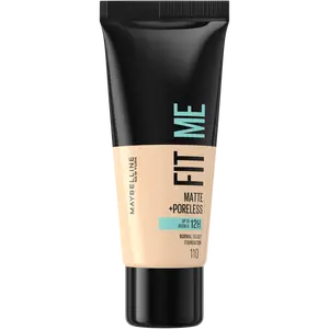 MAYBELLINE NEW YORK Fit me Matte + Poreless make-up 110 Fair Ivory 30 ml