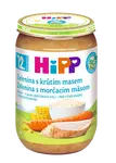 HIPP Príkrm Zelenina s morčacím mäsom detské menu 220 g