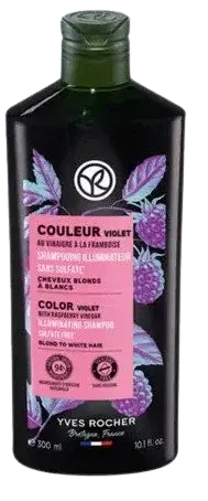 YVES ROCHER Šampón neutralizujúci žlté tóny s malinovým octom 300 ml