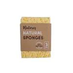MULIERES Sada univerzálnych umývacích hubiek - 100% kompostovateľné 3 ks