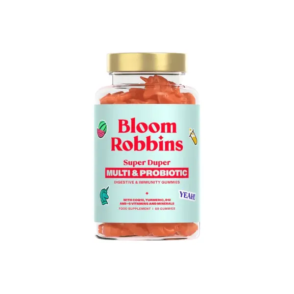 BLOOM ROBBINS MULTI & PROBIOTIC gummies 60 ks