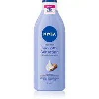 NIVEA Smooth Sensation hydratačné telové mlieko pre suchú pokožku 400 ml