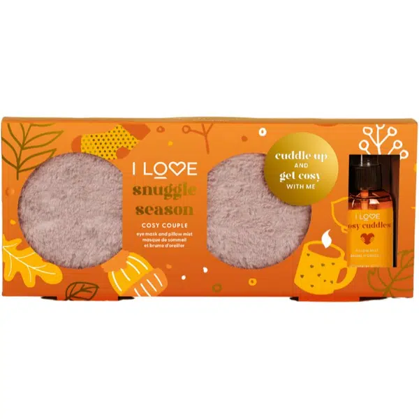 I Love Snuggle Season Cosy Couple darčeková sada pre pokojný spánok