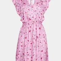 Yoclub Dámske Krátke Letné Šaty UDK-0003K-A100