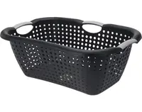 Kôš na bielizeň 26 l, čierny%