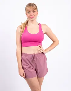 Patagonia W's Maipo Mid Impact Bra Luminous Pink S