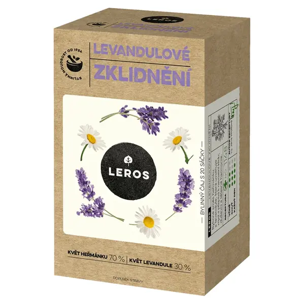 LEROS Levandulove upokojenie 20 sáčkov