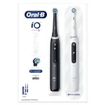 ORAL-B Series iO 5 duo black white elektrické zubné kefky 2 kusy