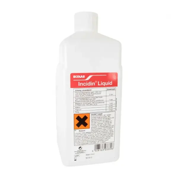 Incidin Liquid 1 l rýchla dezinfekcia plochy