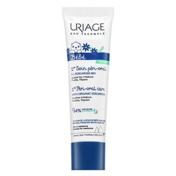 Uriage Bébé ošetrujúci krém na podráždenie v okolí úst 1st Peri-Oral Care with Organic Edelweiss 30 ml