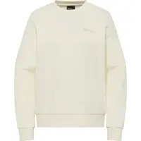 Jack Wolfskin ESSENTIAL CREWNECK W Dámska mikina, biela, veľkosť