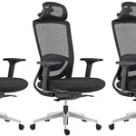 MERCURY 3PACK Ergonomická kancelářská židle ARTEA černá (3 ks)