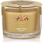 Yankee Candle Glistening Leaves votívna sviečka glass 37 g