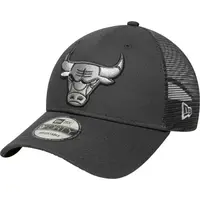 New Era CHICAGO BULLS NBA 9FORTY TRUCKER Šiltovka, tmavo sivá, veľkosť UNI