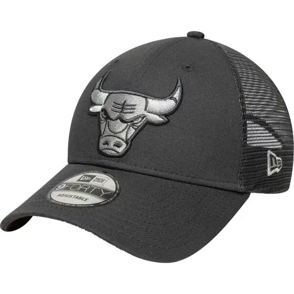 New Era CHICAGO BULLS NBA 9FORTY TRUCKER Šiltovka, tmavo sivá, veľkosť UNI