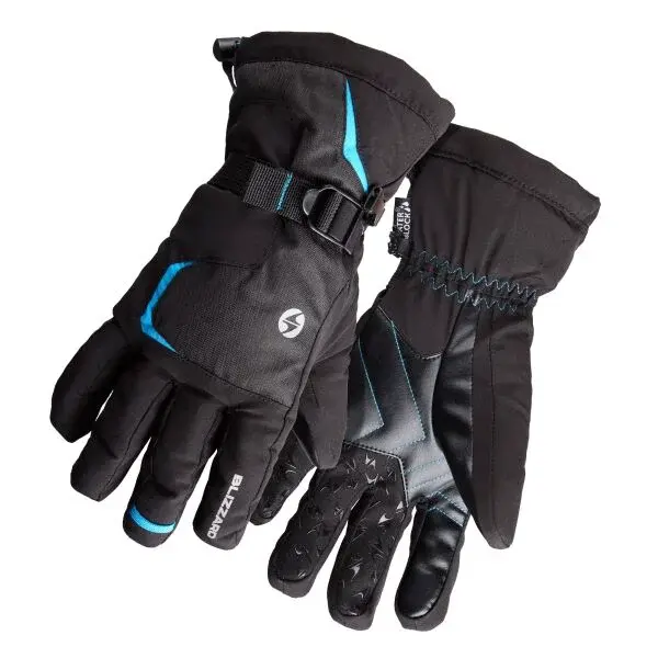 Blizzard REFLEX SKI GLOVES Lyžiarske rukavice, čierna, veľkosť