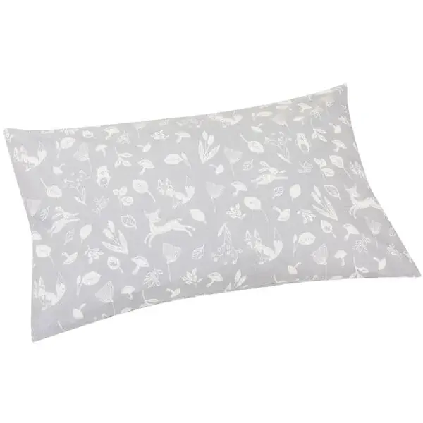 BOMIMI BEDDING 120 x 90 cm Posteľná bielizeň do detskej postieľky, sivá, veľkosť