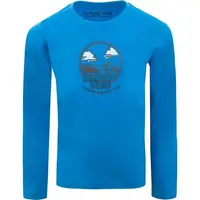 ALPINE PRO VELDO Chlapčenské tričko, modrá, veľkosť 104-110