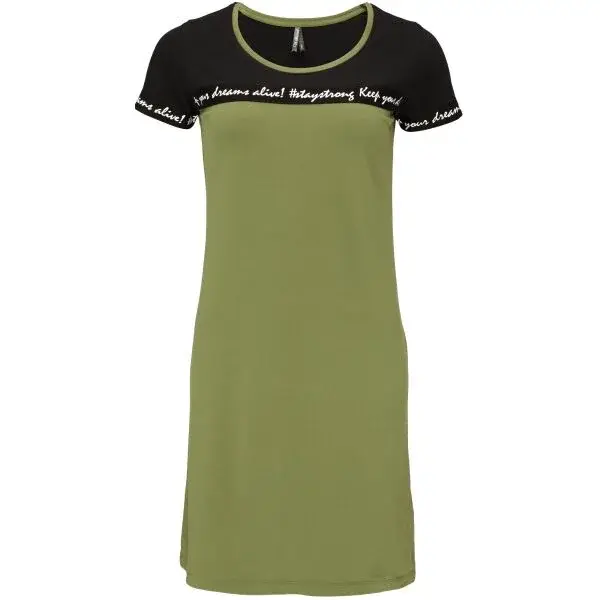 Willard MELIA Dámske letné šaty, khaki, veľkosť