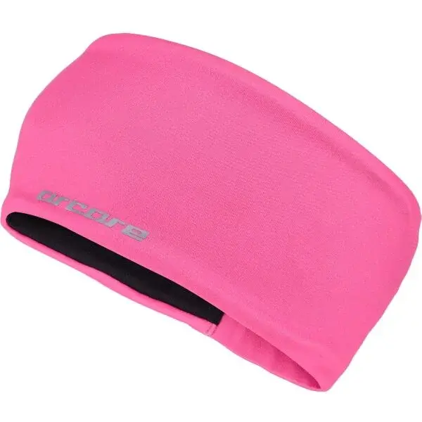 Arcore THALES Bežecká čelenka, ružová, veľkosť UNI