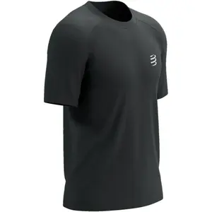 Compressport PERFORMANCE SS TSHIRT M Pánske bežecké tričko, čierna, veľkosť