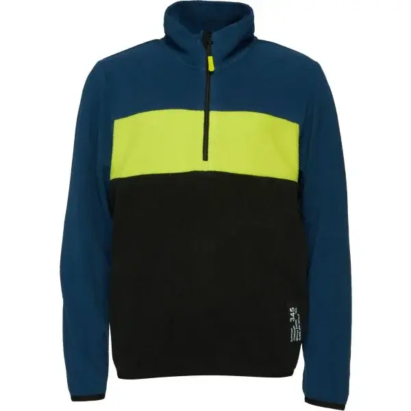 Lewro SUVERÉN Chlapčenská mikina, tmavo modrá, veľkosť 128-134