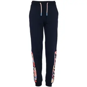 Lotto TEPIXA Dievčenské tepláky, tmavo modrá, veľkosť 116-122