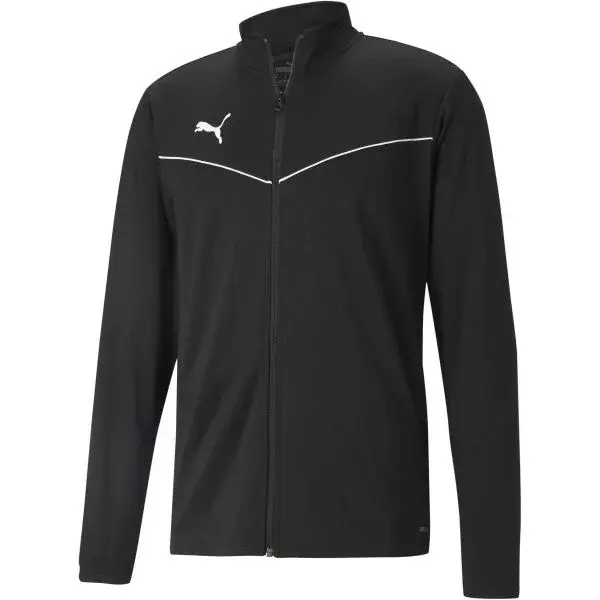 Puma TEAMRISE TRAINING POLY JACKET Pánska mikina, čierna, veľkosť