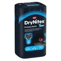 DRY NITES Naťahovacie nohavičky chlapčenské 25-57 kg 9 kusov